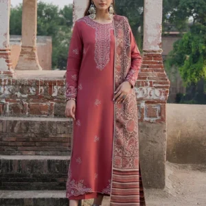 3pc embroidered dhanak bg614