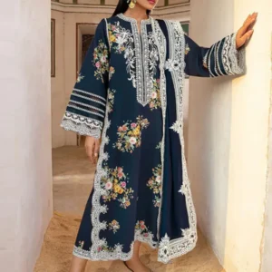 3pc embroidered dhanak bg614